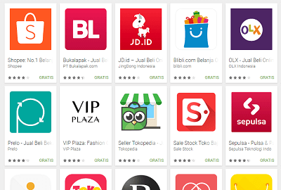 6+ Aplikasi Belanja Online di Android Terbaru 2 aplikasi belanja ol