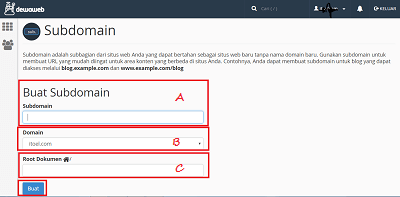 Cara Membuat Subdomain di Cpanel