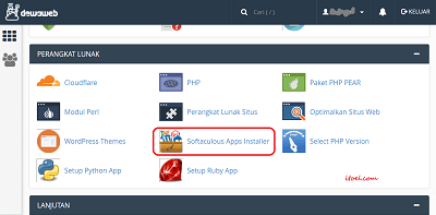 Cara Install Wordpress Dengan Softaculous