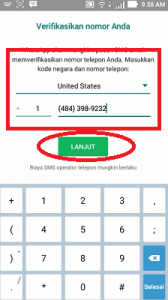 Cara Daftar Whatsapp Menggunakan Nomor Luar Negeri