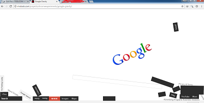 trik google gravity