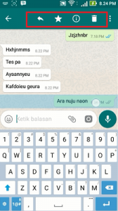 Cara Menghapus Pesan Whatsapp