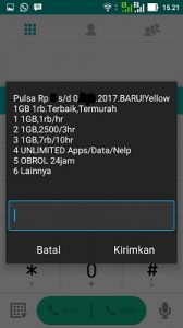 Cara Dapat Kuota 1GB Harga Seribu Paket Yellow Indosat