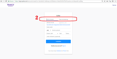 Cara Membuat Email Yahoo Terbaru