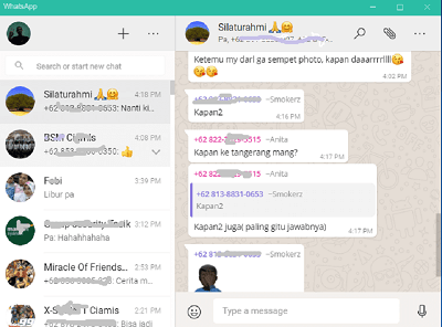 Cara Copy Paste di Whatsapp