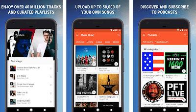 Aplikasi Android Keren - Google Play Music