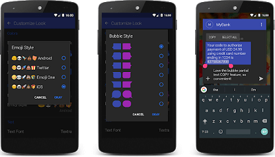 Aplikasi Android Keren - textra sms