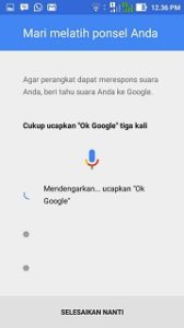 Cara Menggunakan OK GOOGLE